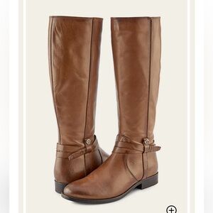 Frye Melissa Belted Leather Boots NEW!